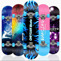 Professional Complete Skateboard with Custom Wheels